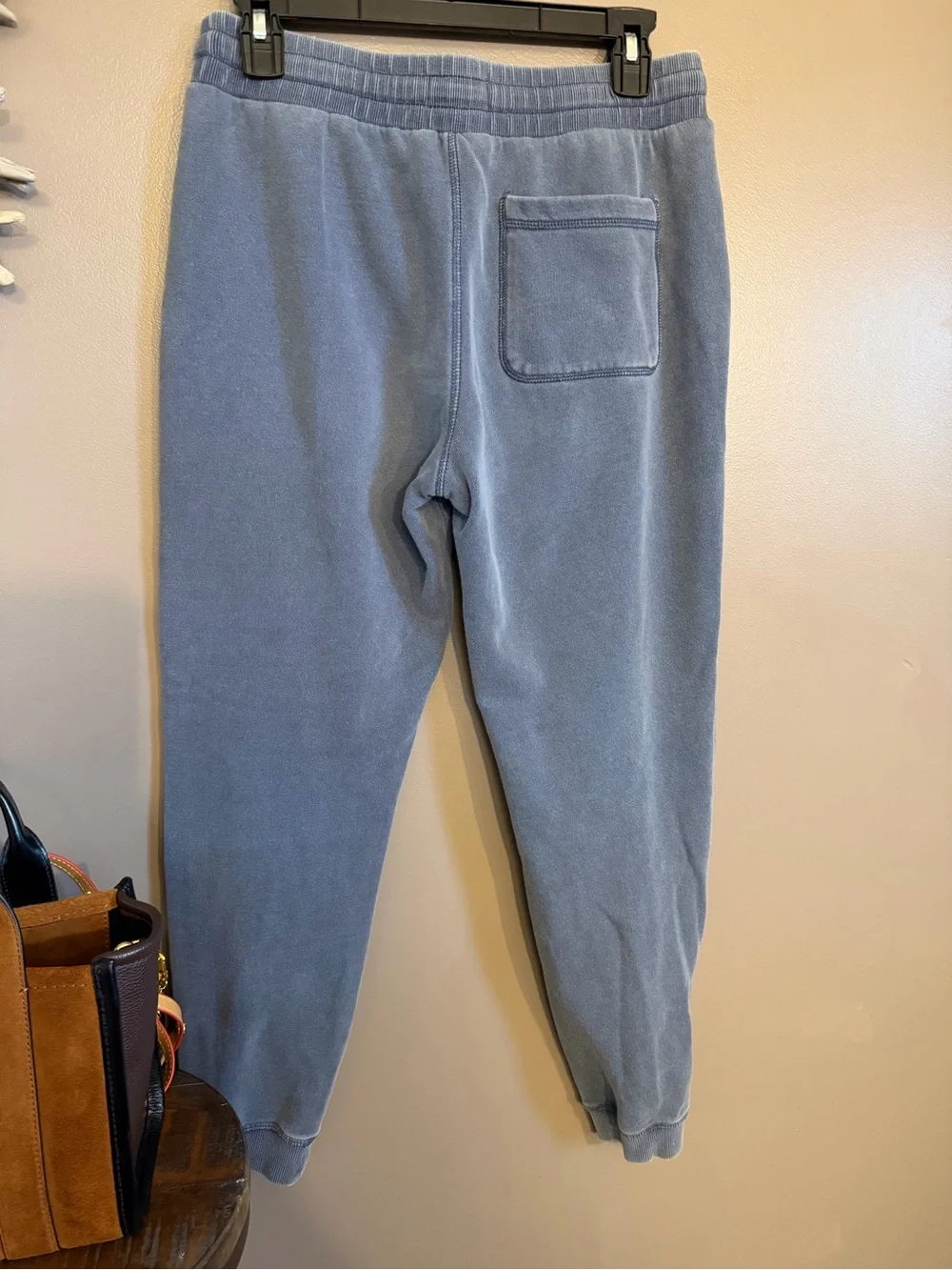 Marine Layer joggers in smokey blue